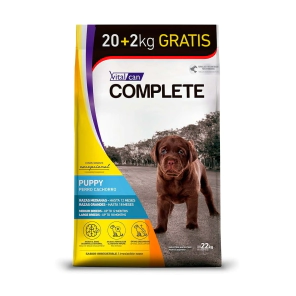 Alimento Vitalcan Complete Perro Cachorro Raza Mediana y Grande Bonus Bag 22 Kg