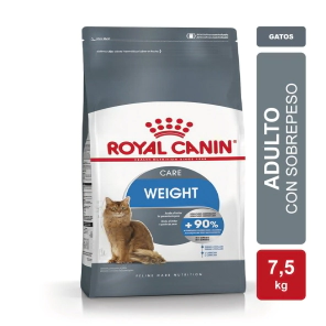 Alimento Royal Canin Gato Weight Care x 7,5kg + VASO T&Eacute;RMICO DE REGALO