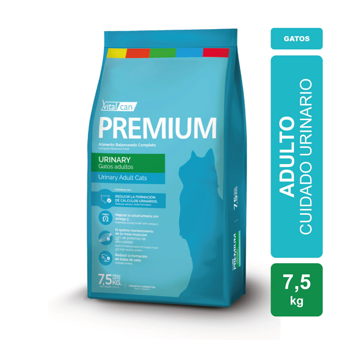 Alimento VitalCan Premium Gato Adulto Urinary x 7,5kg