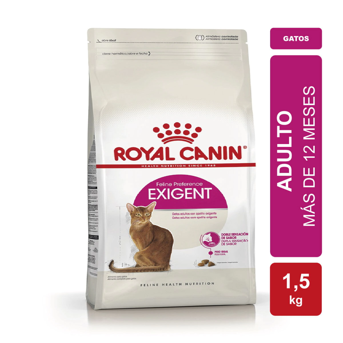 Alimento Royal Canin Gato Exigent x 1,5kg