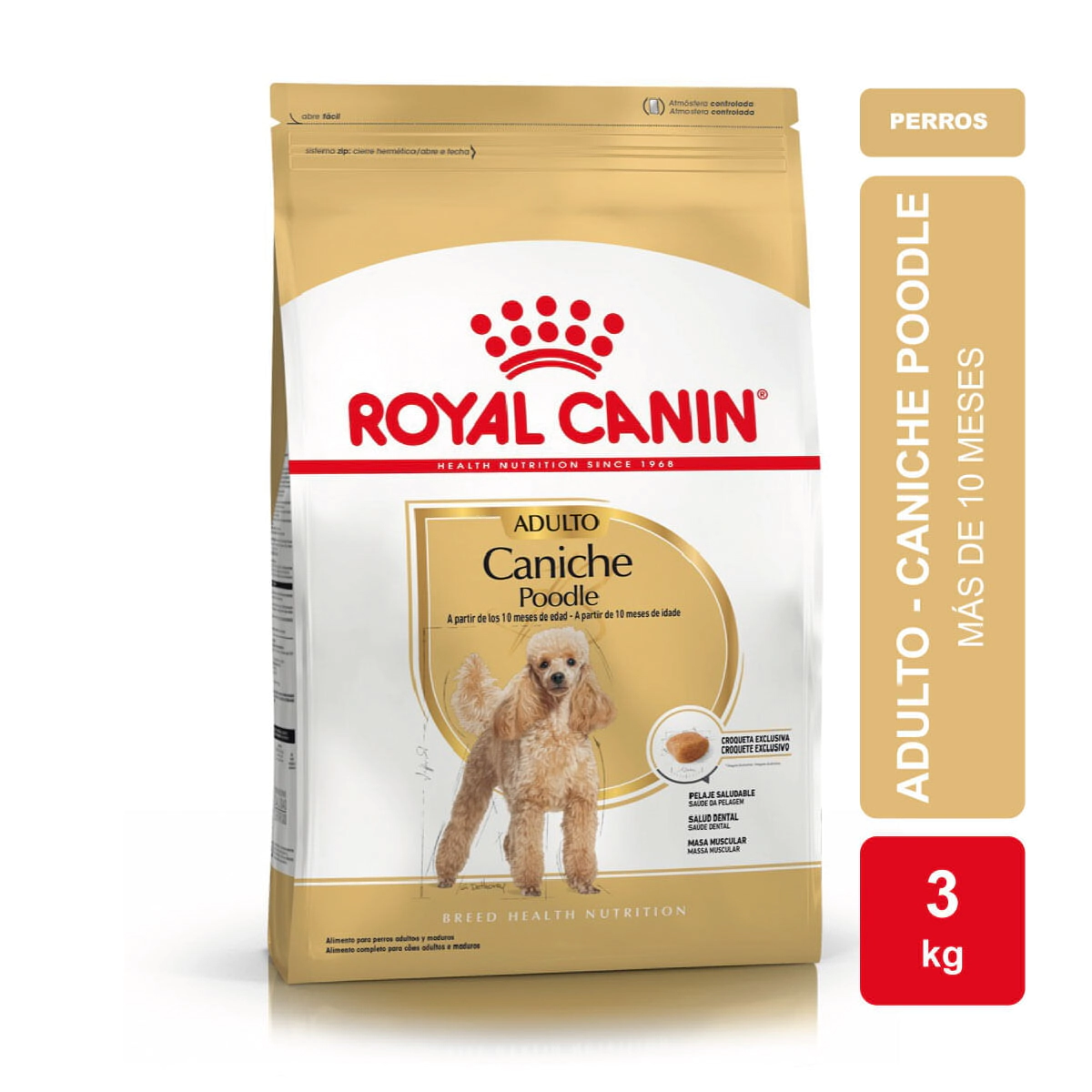 Alimento Royal Canin Perro Adulto Poodle Caniche x 3kg