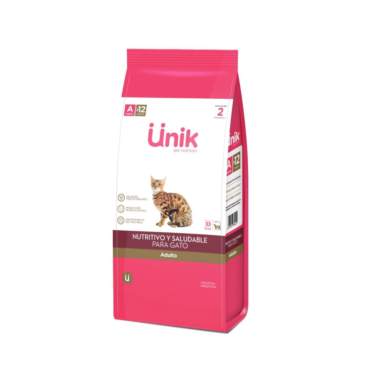 Alimento Unik Premium Gato Adulto x 7,5kg