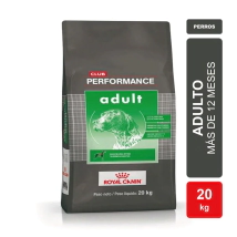 Alimento Royal Canin Club Performance Perro Adulto x 20kg