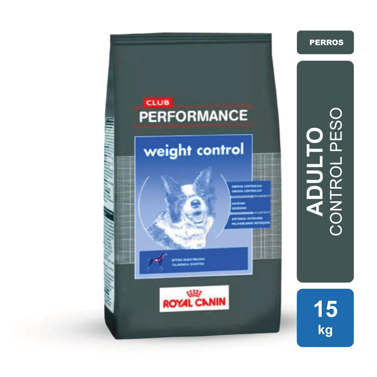 Alimento Royal Canin Club Performance Perro Adulto Weight Control x 15kg