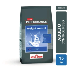 Alimento Royal Canin Club Performance Perro Adulto Weight Control x 15kg