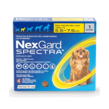 Pulguicida Nexgard Spectra Comprimido Perro x 4kg a 8kg -Farmacia-