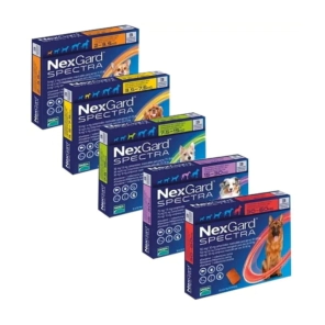 Pulguicida Nexgard Spectra Comprimido Perro x 4kg a 8kg -Farmacia-