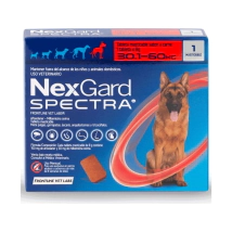 Pulguicida Nexgard Spectra Comprimido Perro x 30kg a 60kg -Farmacia-