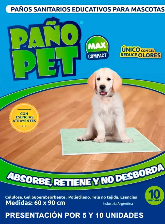 Alfombra Educativa  Pa�o Pet Max X 10 Unidades 60 x 90 cm