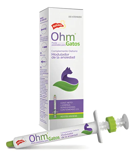 OHM Pasta Gatos x 7g Jeringa Holliday -FARMACIA-      