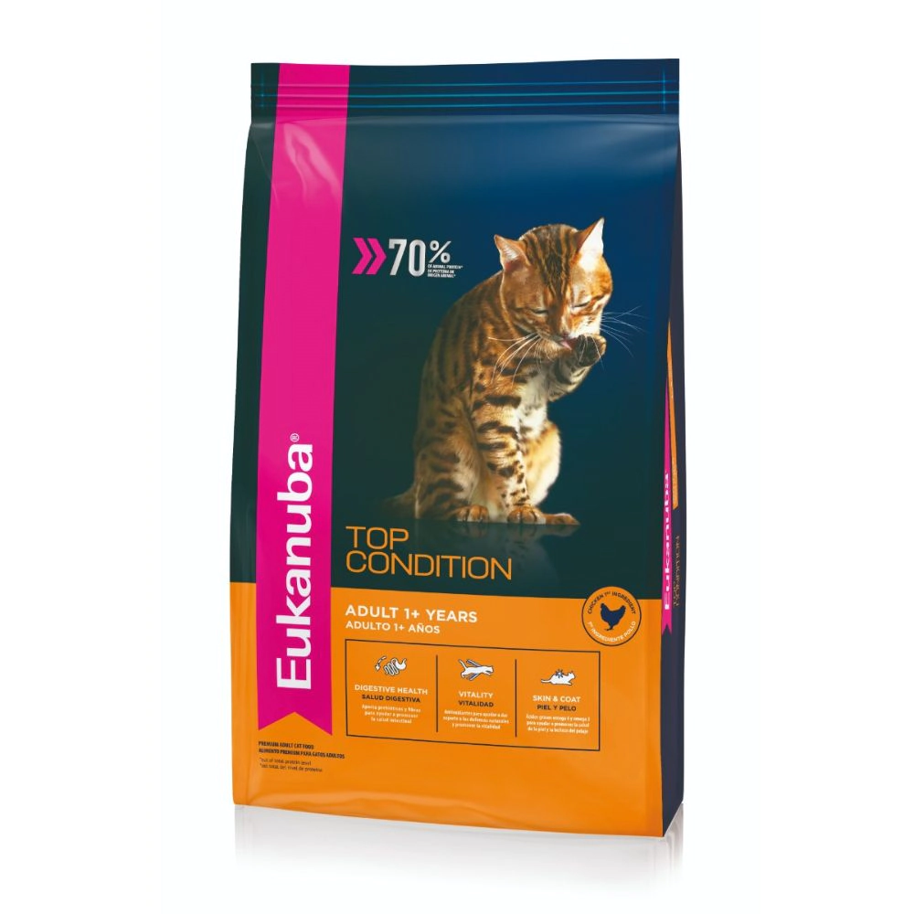 Alimento Eukanuba Gato Adulto Top Condition x 1.5kg