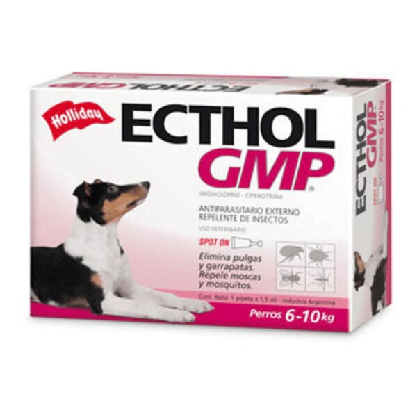 Pipeta Ecthol GMP Perro 6 kg a 10 kg -FARMACIA-