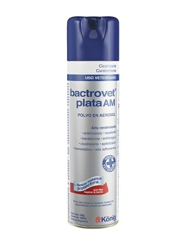Curabichera BACTROVET PLATA AM PET x 228 ml -FARMACIA-