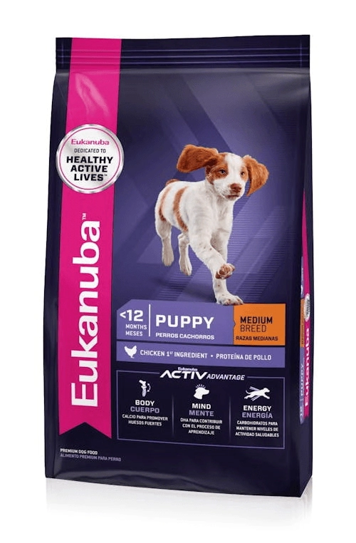 Alimento Eukanuba Perro Puppy Raza Mediana x 3kg