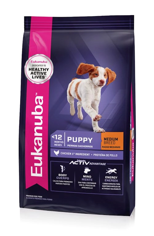 Alimento Eukanuba Perro Puppy Raza Mediana x 15kg