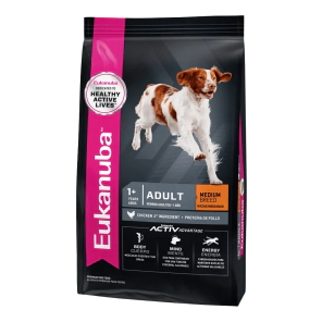 Alimento Eukanuba Perro Adulto Raza Mediana x 15kg