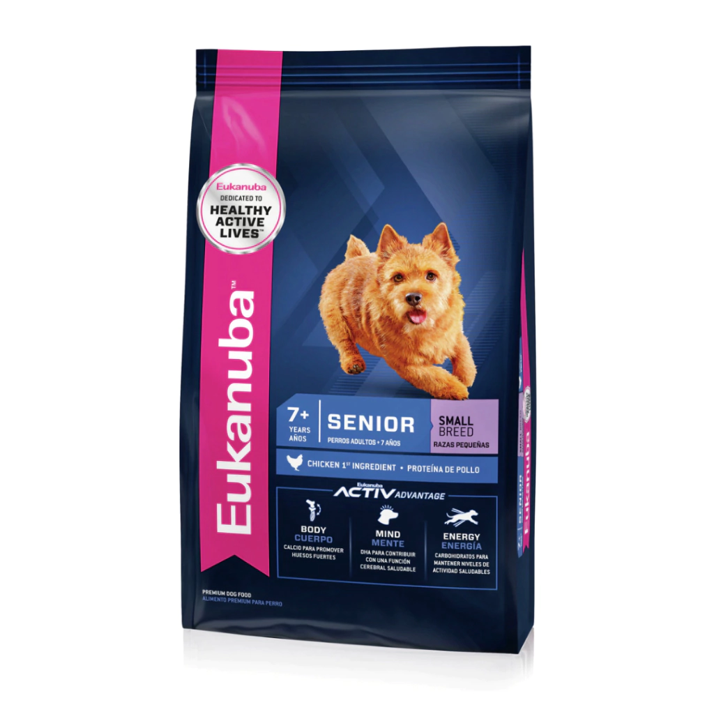 Alimento Eukanuba Perro Senior + 7 Raza Peque�a x 3 kg 
