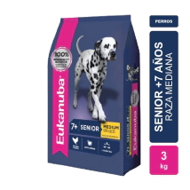 Alimento Eukanuba Perro Senior Raza Mediana x 3kg