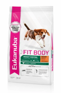 Alimento Eukanuba Perro Weight Control Fit Body Raza Mediana x 15kg -DESCUENTO ESPECIAL-