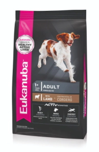 Alimento Eukanuba Perro Adulto Cordero x 3 kg.