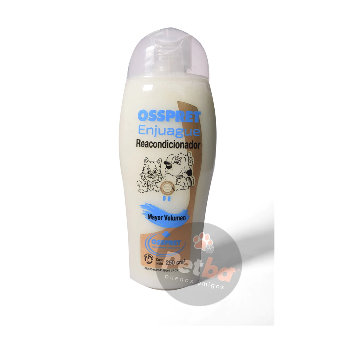 Enjuague Osspret Reacondicionador Perro x 250ml