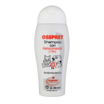 Shampoo Osspret Ketoconazol 1% Perro x 250 ml -FARMACIA-