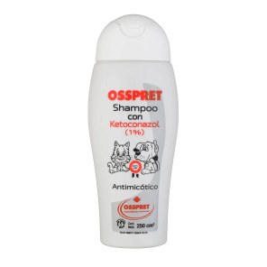 Shampoo Osspret Ketoconazol 1% Perro x 250 ml -FARMACIA-
