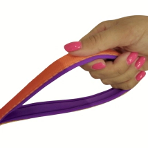 Correa Clasica Vital Fun Geo Fluo Perro Talle S