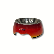 Bowl Comedero Geo Fluo Vital Fun Talle S