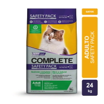Alimento VitalCan Complete Gato Adulto Safety Pack x 24kg + VASO T�RMICO PETBA DE REGALO