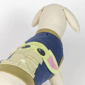 Buzo con Capucha Vital Fun Perro Talle S Mandalorian Grogu