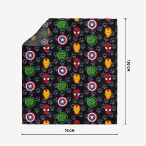 Manta Vital Fun Perro Talle S Marvel