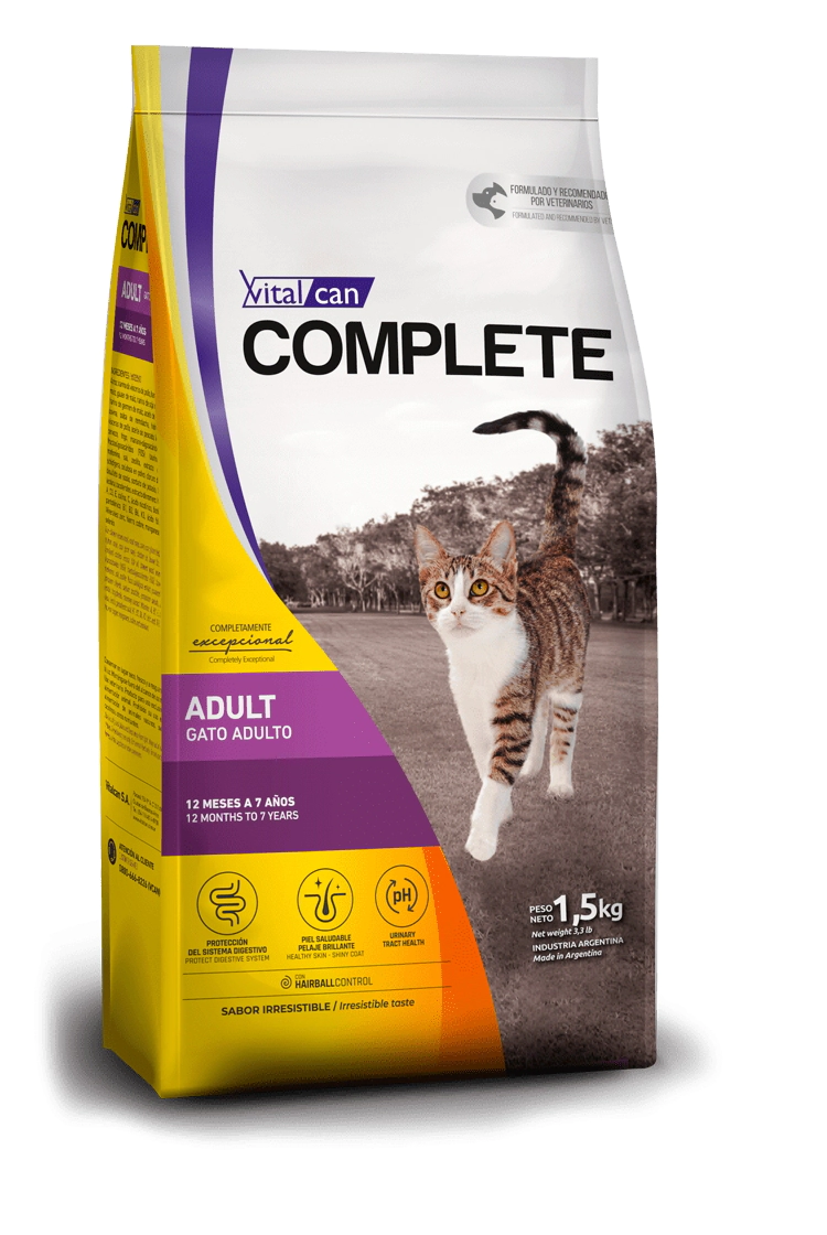 Alimento VitalCan Complete Gato Adulto x 7,5kg