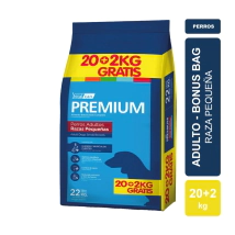 Alimento VitalCan Premium Perro Adulto Raza Peque�a Bonus Bag  x 20kg + 2kg