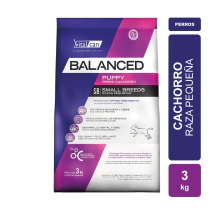 Alimento VitalCan Balanced Perro Cachorro Raza Peque&ntilde;a x 3kg + Balanced Souffl&eacute; Perro Cachorro Sabor Pollo Lata x 85gr DE REGALO