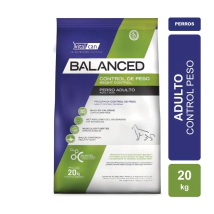 Alimento VitalCan Balanced Perro Control Peso x 20kg