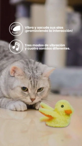 Juguete Pato Interactivo Beepaw Gato DUCK-E