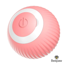 Juguete Beepaw Pelota Interactiva 4,3cm Gato y Perro Peque&ntilde;o Ball-E Rosa