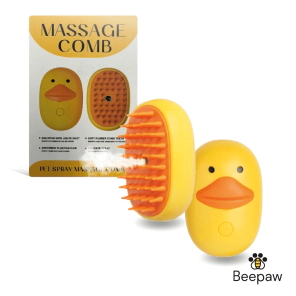 Cepillo con Vapor Pato Beepaw Perro y Gato
