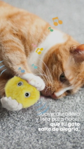 Juguete Beepaw Peluche Interactivo Gatos Sonido Grillo CRICK-E