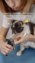 Corta U&ntilde;as Beepaw Perro y Gato CUT-E (CELESTE)