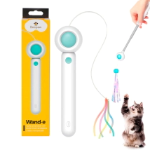 Juguete Beepaw Varita Extensible Interactiva Gato WAND-E (CELESTE)