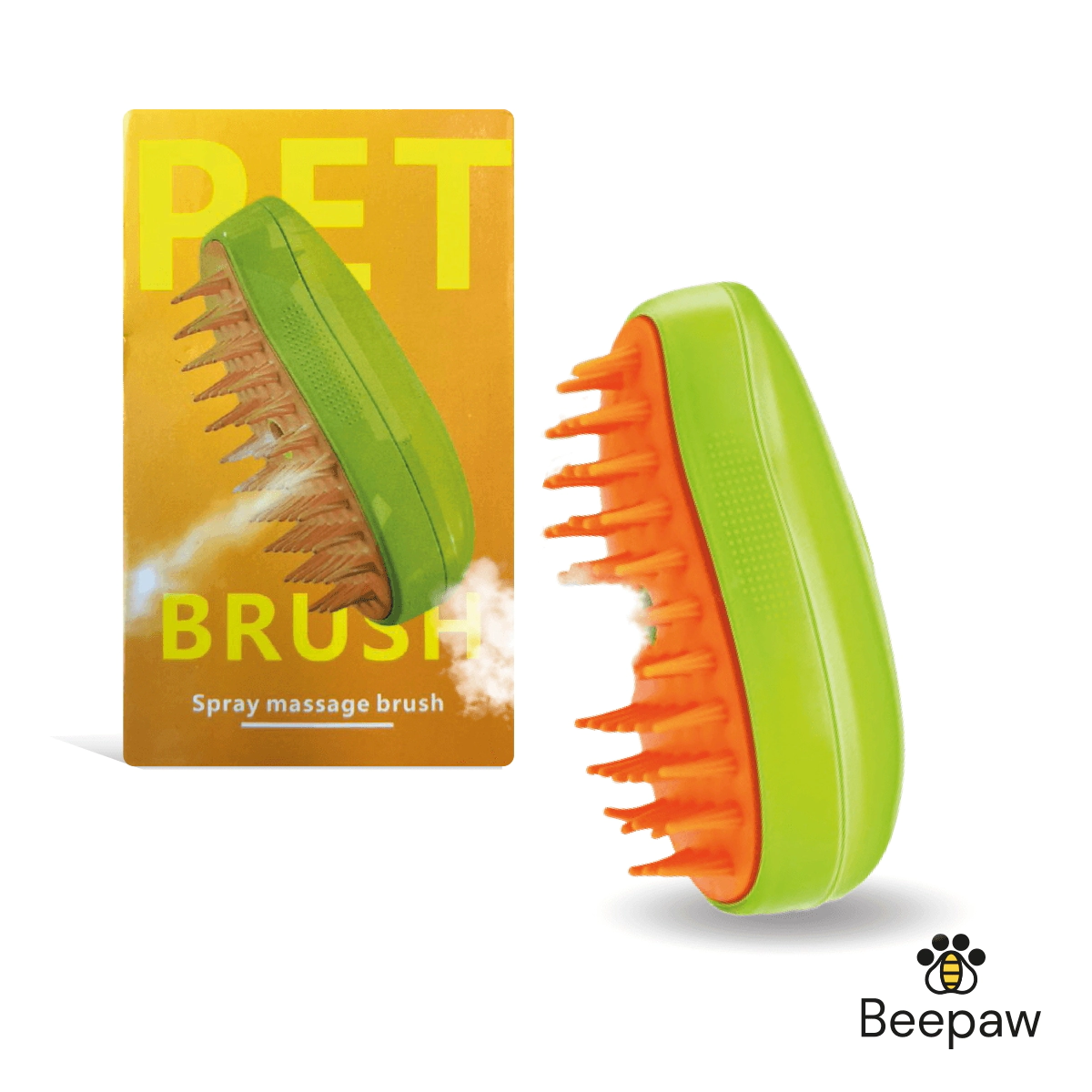 Cepillo con Vapor Fruta Beepaw Perro y Gato