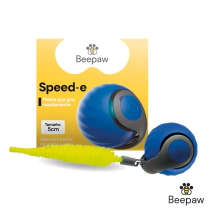 Juguete Beepaw Pelota Interactiva 5cm Gato Speed-E Azul