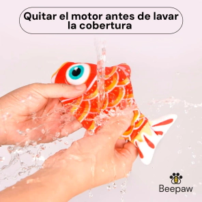 Juguete Beepaw Pez Interactivo Gatos FISH-E SMALL