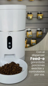 Dispensador Autom&aacute;tico Con C&aacute;mara De Vis&oacute;n Nocturna Beepaw Gato y Perro FEED-E