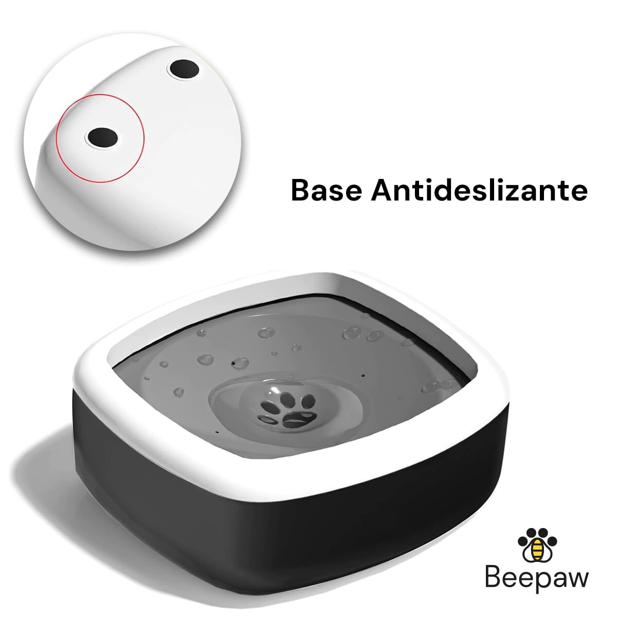 Bebedero Tipo Cuenco de Agua Beepaw Perro DRINK-E