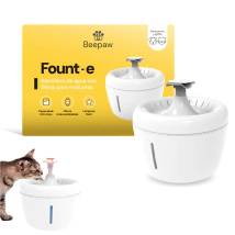BEBEDERO INTERACTIVO PARA GATOS BEEPAW FOUNT-E (BLANCA)