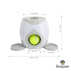 Juguete Interactivo con Dispenser de Comida Beepaw Gato y Perro