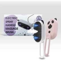 Cepillo Panda con Vapor, Luz UV y Mango Beepaw Perro y Gato